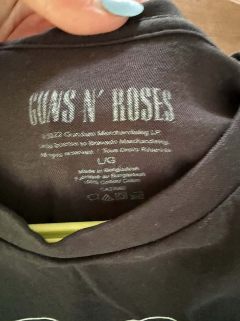 Guns N' Roses Size Large Graphic Band Tee Black - Picture 3 of 6